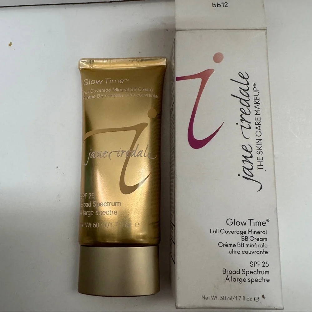 Jane Iredale Glow Time Full Coverage Mineral BB Cream BB12 1.7 OZ